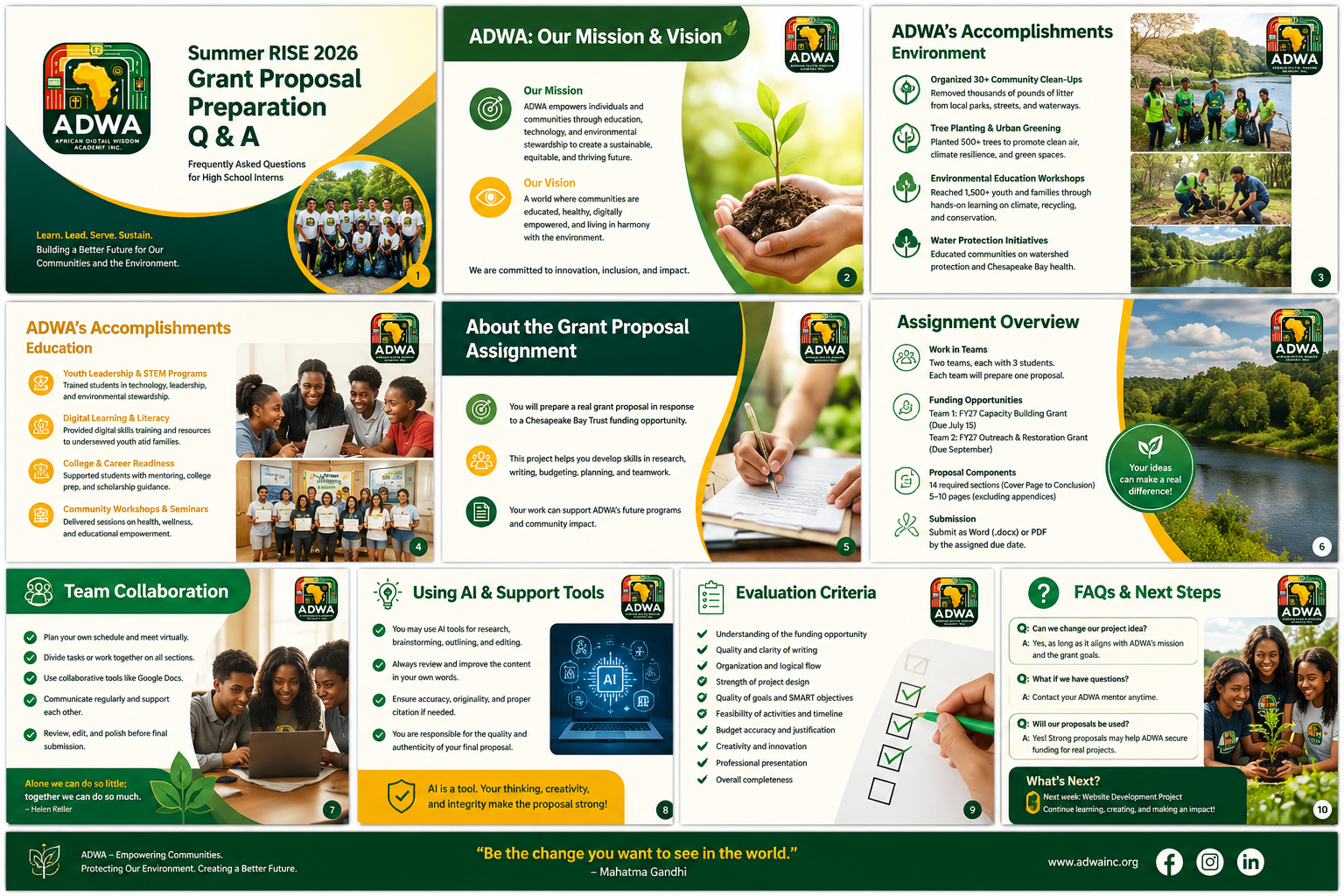 AFRICAN DIGITAL WISDOM ACADEMY_ ADWA Inc                 The secret of Victory in Life Logo